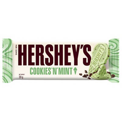 Шоколадный батончик Hershey`s Cookies N Mint, 39 гр
