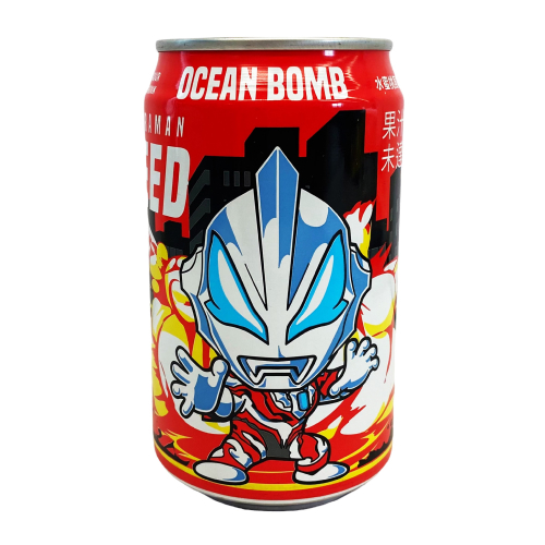Персиковый молочный напиток Ocean Bomb Ultraman, 320мл
