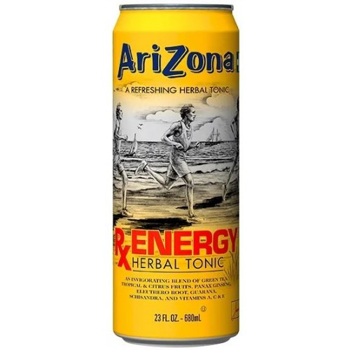 Напиток Arizona RX Energy Herbal Tonic, Аризона 0,680 л