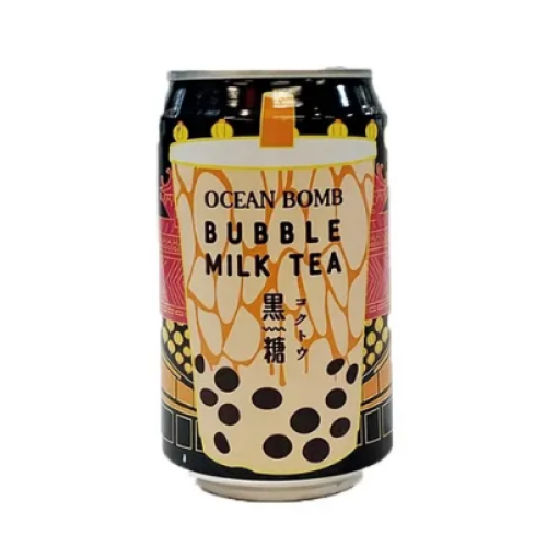 Чай с молоком и коричневым сахаром Бабл Ти Bubble Milk Tea Ocean Bomb, 315 мл