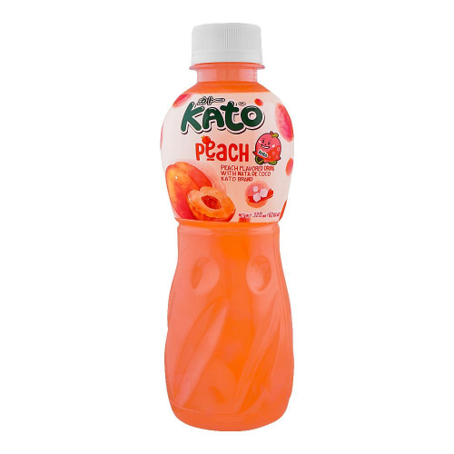 Напиток Кato Peach с персиком и кокосовой мякотью, 320 мл