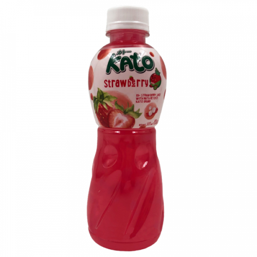 Напиток Кato Strawberry с соком клубники и кокосовой мякотью, 320 мл