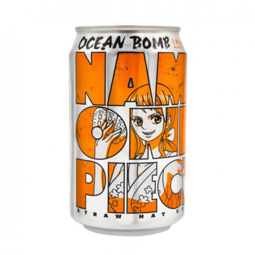 Напиток Ocean Bomb One Piece Sparkling Water - Mango Flavor, манго, 330 мл