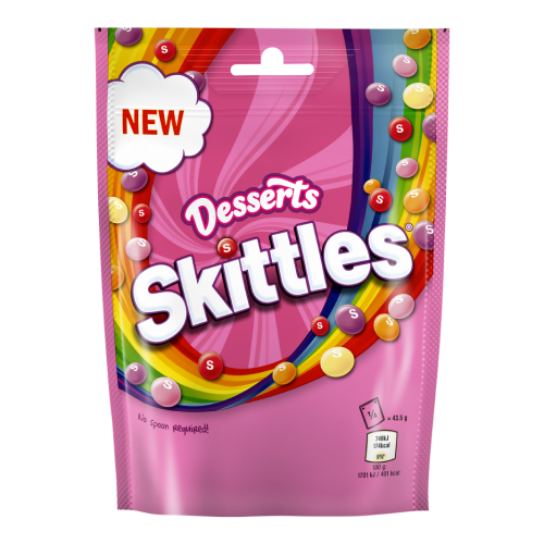 Драже Skittles Desserts со вкусом десертов, 152 г