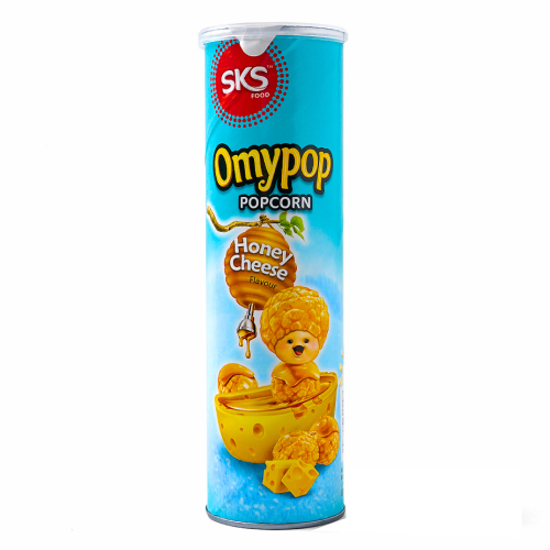 Попкорн Omypop Honey Cheese c сыром с мёдом, 85г