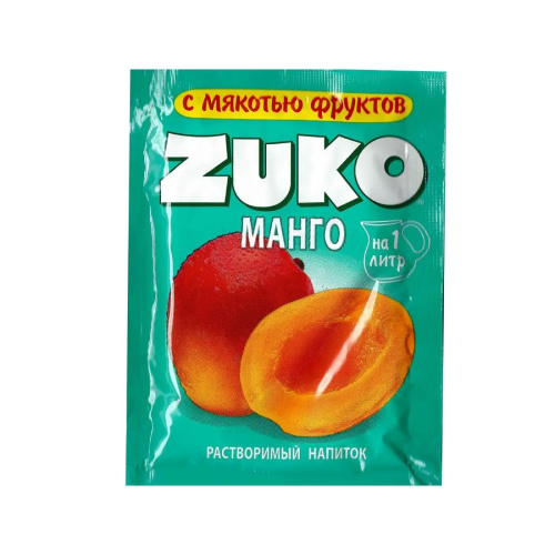 Растворимый напиток ZUKO Манго, 20 г